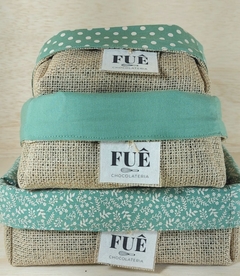 Cesta de Presentes - Estampas Alegres - Logotipo Personalizado - Mercearia, Empório e Guloseimas - Craft.Mimo