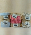 Cachepô Estampas Diversas - Logotipo - Brinde Corporativo - Tag Personalizada - Juta & Tecido