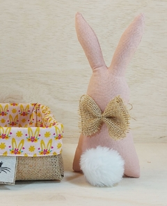 Coelho de Mesa Chevron Caramelo - Enfeite de Páscoa - loja online