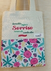 Ecobag Etiqueta Personalizada - Bendito Sorriso - Embalagem Personalizada - Cesta de Presentes