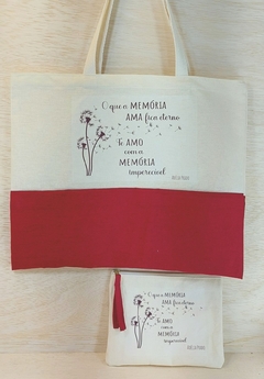 Ecobag O que Saberás de Mim é a Sombra da Flecha que Ficou - Frases - Clarice Lispector - Presente Personalizado - loja online