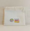 Saquinho Melhor Sogra do Mundo - Lembrancinha - Estampa Personalizada - Algodão Cru com Cordão Embutido - 10x13cm