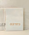 Saquinho Cafeteria - Logotipo - Lembrancinha - Estampa Personalizada - Algodão Cru com Cordão Embutido - 10x13cm