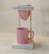 Mini Coador Rosé Corações
