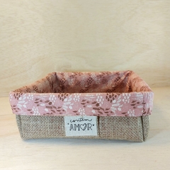 Cesta Floral Preto & Cores - Amor e Carinho - Cesta de Presentes - Tag Personalizada - Juta & Tecido na internet