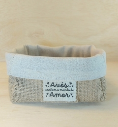 Cesta Dia das Avós - Azul Margaridas - Cesta de Presentes