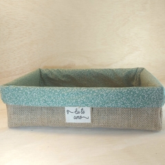 Cesta Dia dos Namorados - Para Nós Todo Amor do Mundo - Cesta de Presentes - Tag Personalizada - Juta & Tecido