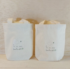 Sacolinha Casamento - Coração de Mãos - Lembrancinha - 15x16cm - comprar online