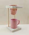 Mini Coador Rosa e Rosé - Lembrancinha Personalizada