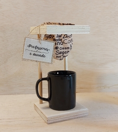 Mini Coador Louco por Café - Professores Mudam o Mundo