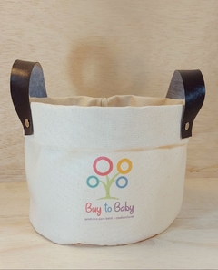 Cesto de Lona Roupas de Bebê - Brinde Personalizado