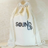 Saco Mochila Estúdio de Áudio - Brinde Ecológico - Algodão Cru - Personalizada - comprar online