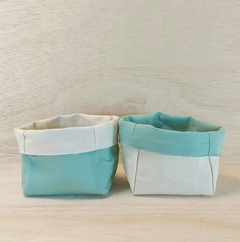 Cachepô Tons Pastéis - Algodão Cru, Cores e Estampas - comprar online