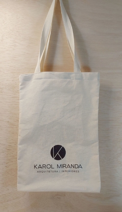 Ecobag Logotipo - Sacola Ecológica Personalizada - Algodão Cru & Tecido - Lembrancinha