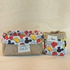 Kit Desconto Cesta com Porta Lápis - Mickey - Disney - Juta e Tecido - Tag Personalizada - Lembrancinha de Aniversário