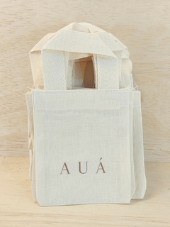 Sacolinha Minibag Cristais - Personalizada - Estampa Padrão - Algodão Cru - Brinde Personalizado - loja online