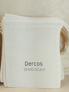 Saquinho Logotipo - Lembrancinha - Estampa Personalizada - Algodão Cru com Cordão Embutido - 10x13cm - loja online