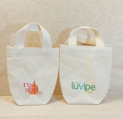 Sacolinha Com Sua Marca - Embalagem Promocional - Brinde Corporativo - 15x16cm