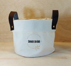 Cesto de Lona Pizzaria - Cesta de Presentes - Craft.Mimo