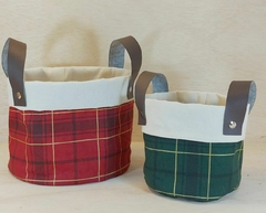 Cesto - Lona e Tecido - Craft.Mimo