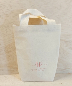 Sacolinha Joias e Acessórios - Logotipo - Embalagem Promocional Personalizada - 15x16cm - loja online