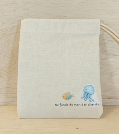 Saquinho Dinossauros Baby - Aniversário - Cordão Embutido 10x13cm - Lembrancinha na internet