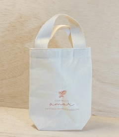 Sacolinha Logotipo Sua Marca - Brinde Corporativo - 15x16cm - loja online