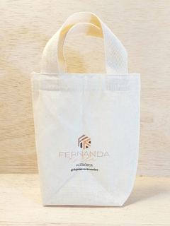 Imagem do Sacolinha Logotipo Sua Marca - Brinde Corporativo - 15x16cm