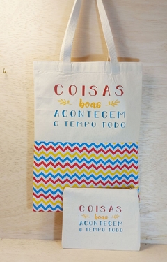 Imagem do Ecobag Gente que Ama Maquiagem - Presente Personalizado