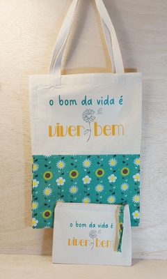 Ecobag Leve com Você Aquilo que Você Acredita - Presente Personalizado - Craft.Mimo