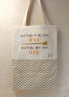 Ecobag O que Saberás de Mim é a Sombra da Flecha que Ficou - Frases - Clarice Lispector - Presente Personalizado - comprar online