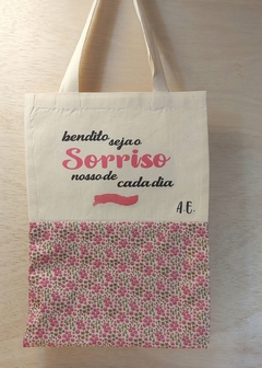 Ecobag Sonhos Sâo Portas, Atitude é a Chave - Frases - Cosméticos - Embalagem Personalizada - Cesta de Presentes - loja online