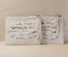 Necessaire Dia das Mães - Infinito - Lembrancinha Personalizada - Lona 100% Algodão - loja online