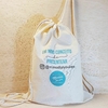 Saco Mochila Presente Criativo - Brinde Ecológico - Algodão Cru - Personalizada - comprar online