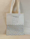 Ecobag O que Saberás de Mim é a Sombra da Flecha que Ficou - Frases - Clarice Lispector - Presente Personalizado