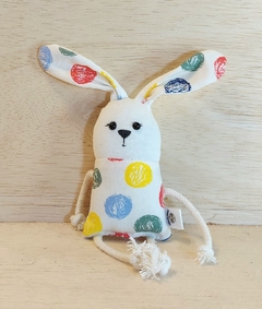 Coelho Pernolito Meninas Rosé Corações - Bicho de Pano - Lembrancinha - Enfeite de Páscoa - comprar online