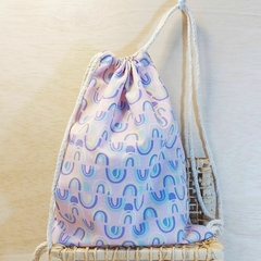 Mochila Tecido ZigZag Candy - Lembrancinha de Aniversário - loja online