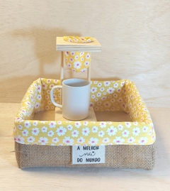 Mini Coador com Cachepô Porta Sachês - Dia das Mães - loja online