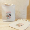 Sacola Personalizada Bailarina Mascotinho - Estampa Grande - Fundo Largo - Alça de Mão - Algodão Cru - Lembrancinha de Aniversário