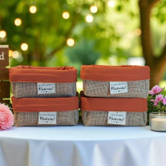 Cesta Madrinha - Lembrancinha Personalizada de Casamento