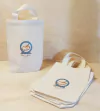 Sacolinha Minibag Hamster - Personalizada - Estampa Padrão - Algodão Cru - Lembrancinha de Aniversário