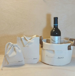 Cesto de Lona Coração - Dia dos Namorados - Cesta de Presentes - Craft.Mimo