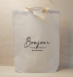Sacola Sua Marca - Lembrancinha - Algodão Cru - 20x25cm - comprar online