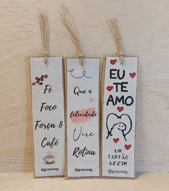 Marcador de Página Juta e Tecido - comprar online