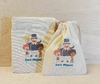 Saquinho Mundo Bita - Cordão Embutido 10x13cm - Lembrancinha