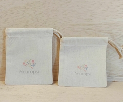 Saquinho Sua Logo - Cordão Embutido 10x13cm - Embalagem Ecológica - comprar online