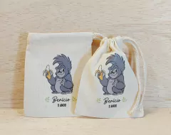 Saquinho Mundo Bita - Cordão Embutido 10x13cm - Lembrancinha - comprar online