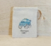 Saquinho Caminhão - Aniversário - Cordão Embutido 10x13cm - Lembrancinha