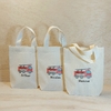 Sacolinha Minibag Bombeiro - Nomes Individuais - Personalizada - Estampa Padrão - Algodão Cru - Lembrancinha de Aniversário