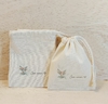 Saquinho Com Amor - Flores - Cordão Embutido 10x13cm - Lembrancinha